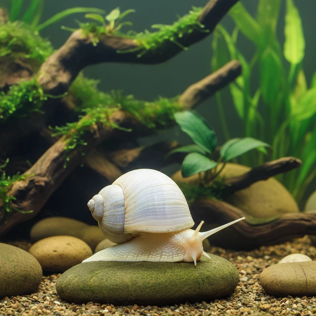 White Hercules Snail