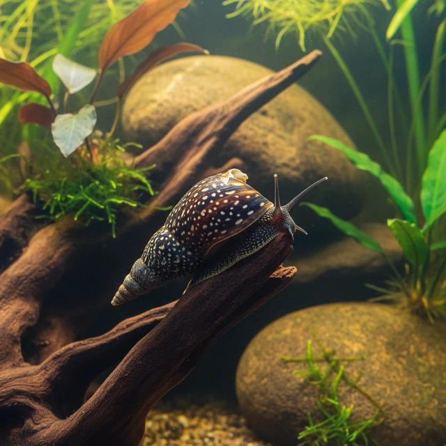 White Spotted Rabbit Snail
