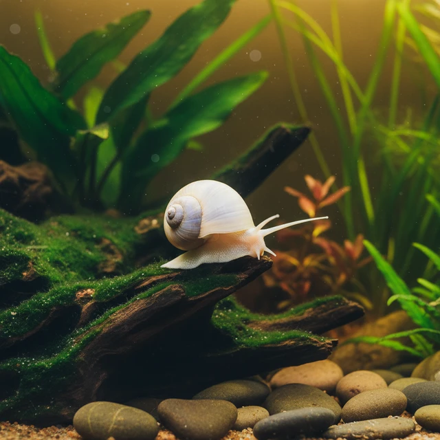 White Wizard Snail