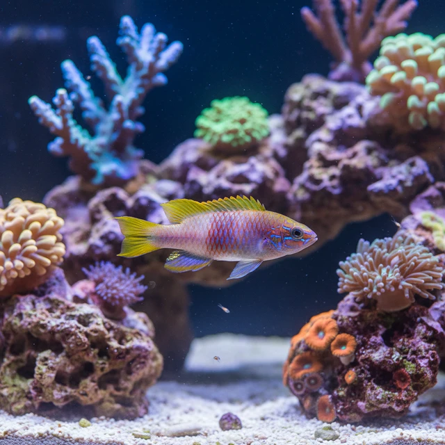 Yellow-fin Fairy Wrasse