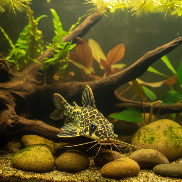 Yellow Marbled Synodontis
