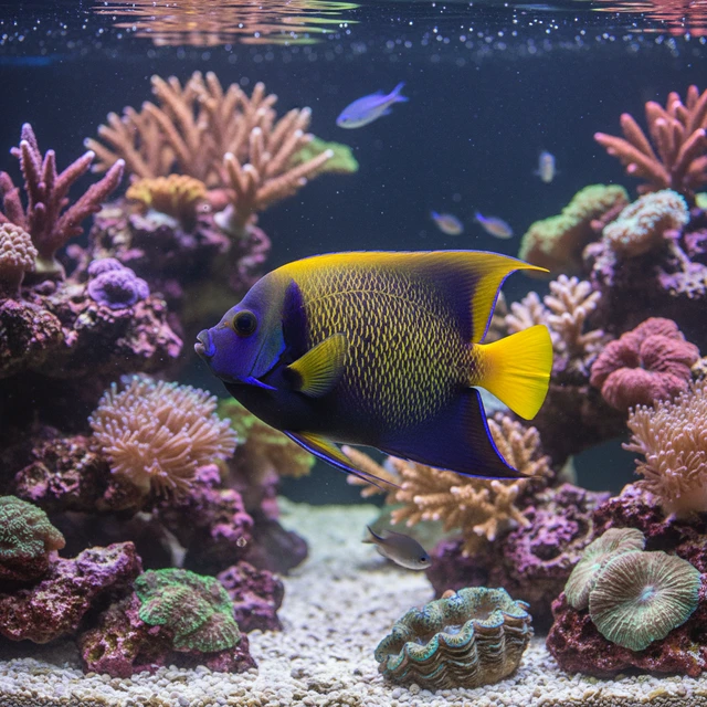 Yellowbar Angelfish
