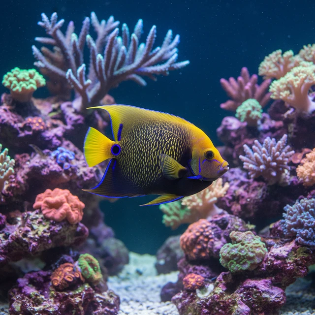 Yellowface Angelfish