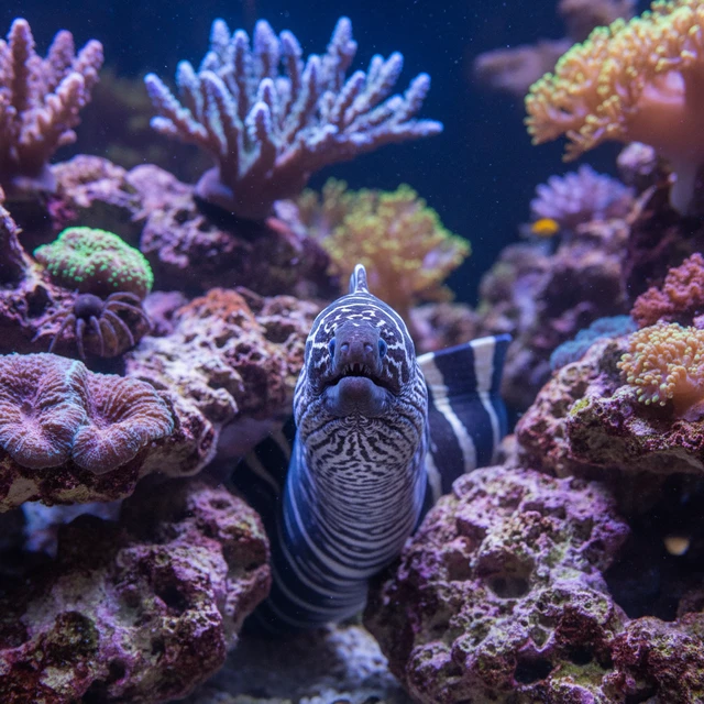 Zebra Moray Eel