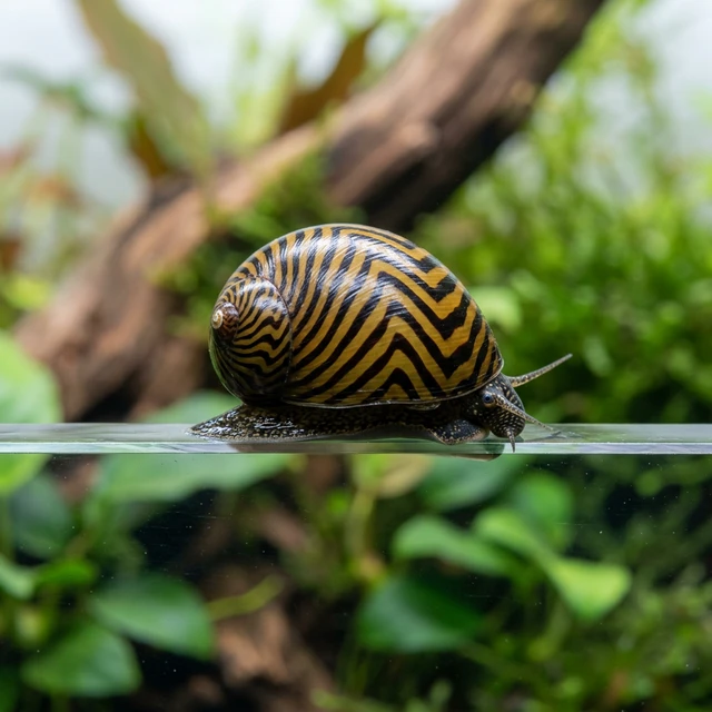 Zebra Nerite Snail